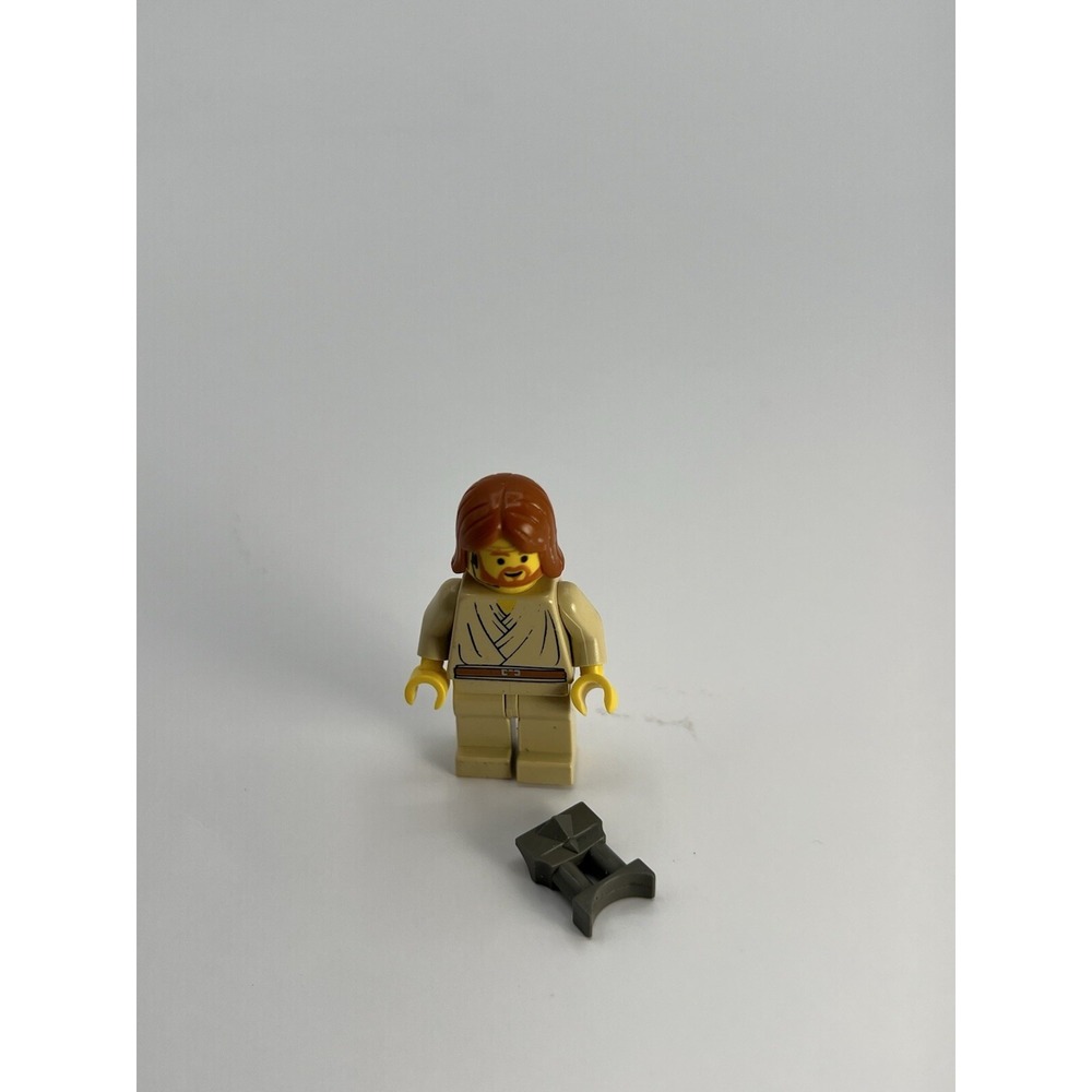 Lego Star Wars Minifigure: sw0055 Obi-Wan Kenobi - Headset - Set 7143